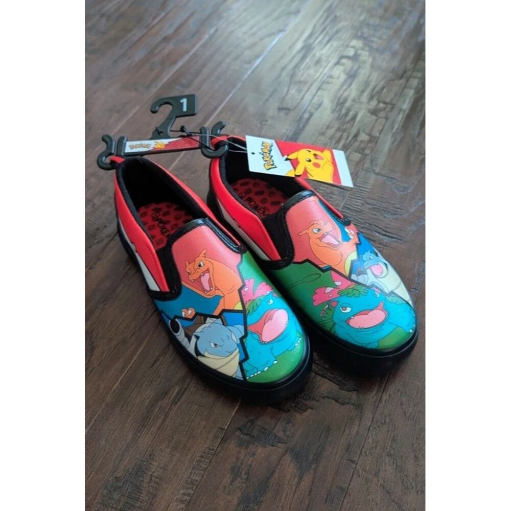 Pokemon Slip-on Shoes Kids Size 1